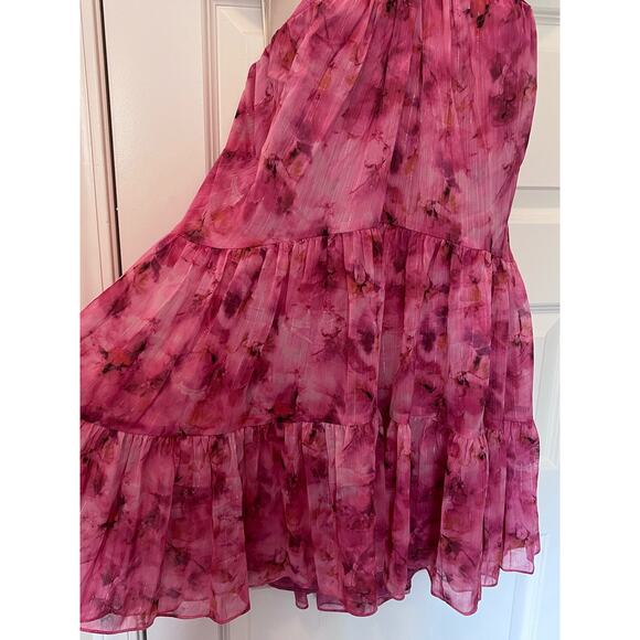 Misa Los Angeles Sastra Dress, Abstract Fire Florals, Size S, NWT - Picture 5 of 8